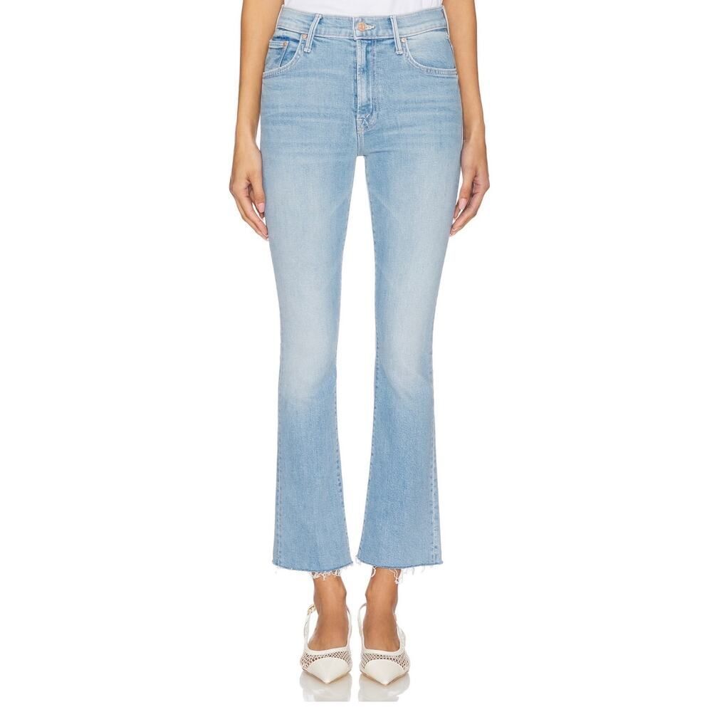 Brand New Mother The Insider Ankle Fray Jeans In Friendly Reminder 28â